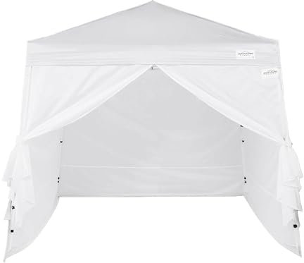 Caravan Canopy V-Series 12 x 12 Foot Tent Sidewalls Only, White (Sidewalls Only)