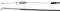 Greenstar 8707 Câble d'embrayage adaptable pour Tondeuse 106-8300 X6308322