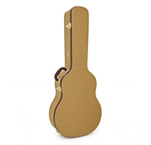 Gear4Music Koffer für Dreadnought-Akustikgitarren, Tweed