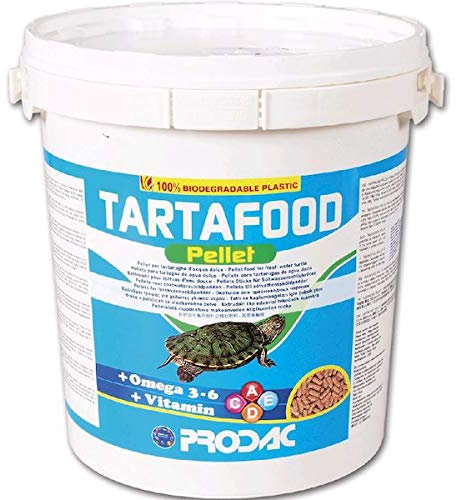 Prodac TartaFood Pellet granulės dideliems ir vidutiniams vandens vėžliams 4L/1kg