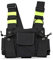 KEESIN Radio Walkie Talkie Ricetrasmittente Tasca sul petto Borse per imbracatura Zaino Fondina Radio a due vie Carry Case Accessorio Titolare (Verde)
