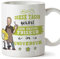 Friseur Tasse/Becher/Mug Geschenk Schöne and lustige kaffetasse - Diese Tasse gehört dem besten Friseur im Universum - Keramik 350 ml