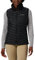 Columbia Women's Powder Lite Vest, Puffer Vest Body Warmer, Black, Size L