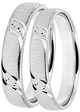 DOOSTI Partnerringe/Freundschaftsringe 925/- Silber - inkl. Gratis Gravur