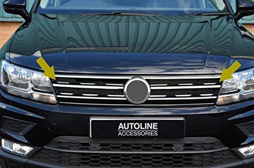 Chrom-Kühlergrill-Blenden für Tiguan (ab 2016)