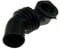 SOS ACCESSOIRE Candy Rosieres or Hoover Washing Machine Tub, Black Plastic Hose, 0.465 Inches, 1 Pack