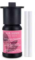 ipuro - puristisches pure happiness Duftöl für den AIR SONIC travel - Aroma Öl mit frischen & fruchtigen Noten - natürliche & ätherische Duftöle für die Wohnung - ätherisches Öl für Duft Diffuser 10ml