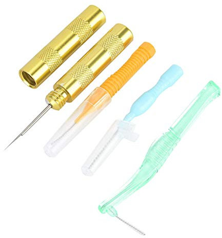 Airbrush Reinigungsset Airbrush Zubehör Reinigungsnadel Airbrush Spray Cleaning Tools Kit Reinigungsset für Airbrush Spritzpistole zur Reinigung der Düse