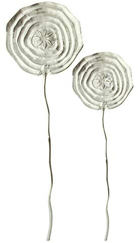 FRANK FLECHTWAREN Wanddeko Blume, im 2er Set