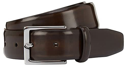 HACKETT LONDON Mens Brush of Belt, 878BROWN, 30
