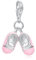 LaMenars Love Verschluss Charms 925 Silber für Frauen Familie Freundin Mutter Herz Anhänger Charm Geeignet für Thomas Sabo Armbänder & Halsketten Geburtstag Muttertag Geschenk (Baby Schuhe)