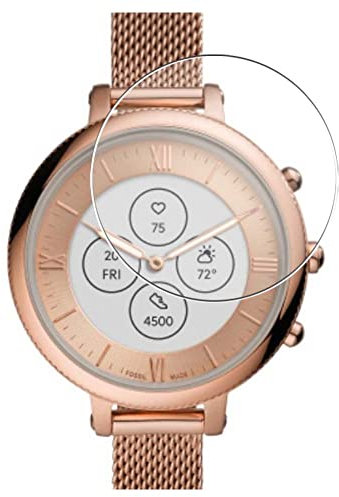 Vaxson 3 Stück Schutzfolie kompatibel mit FOSSIL MONROE HYBRID HR 38mm Smart Watch smartwatch Display folie folien Displayschutzfolie ( nicht Panzer Schutz Glas folie SchutzGlas nicht PanzerGlas )