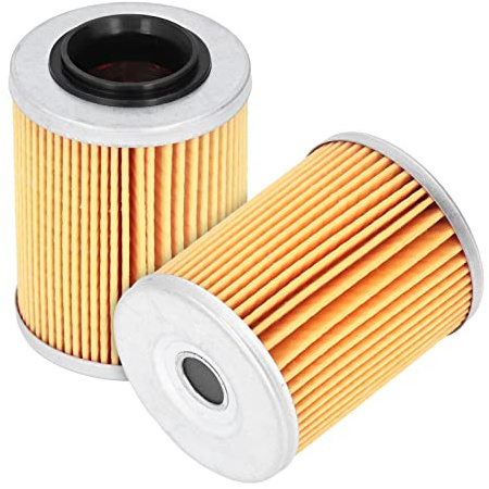 Tbest Filtri Olio, 2 Pezzi Filtri Olio Motore 0800-011300 Accessori ATV Sostituzione per CF Moto CForce UForce ZForce