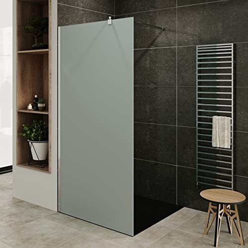 ROMA Paroi de douche Italienne verre 10 mm opaque 140 x 200 cm