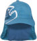 iQ-UV Unisex Kinder Uv-beschermkap bites met nekbescherming kinderen recycled Baseballkappe, Blau, Einheitsgröße EU