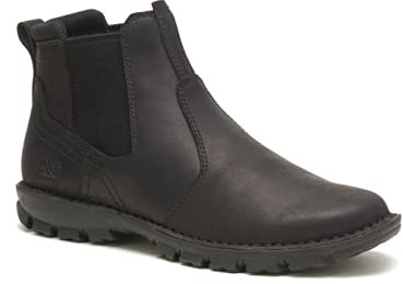 CAT Footwear Excursión, Bota Chelsea Hombre, Negro, 34 EU
