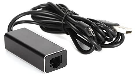 Micro USB vers, 10 100 Mbps Conversion Transmission Ethernet Firestick RJ45 Ethernet Adaptateur Adaptateur pour TV Sticks