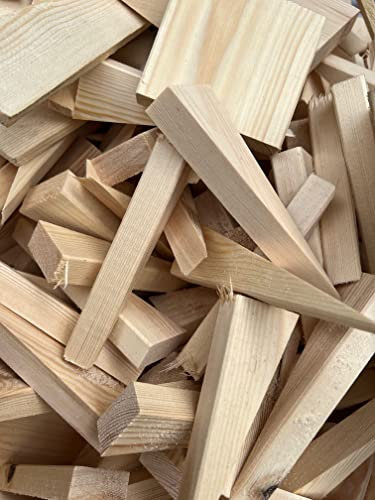 Wood kindling for fire, Premium Kiln Dried Kindling Wood - 20kg or 40kg .Perfect for Starting Open Fires, Wood Burner Stoves, BBQ, Log Burner, Pizza Oven, Camp Fire, Fire Pit and More (40KG)