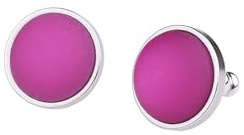 Polaris Ohrstecker 'Lara', 12mm Polaris Cabochon, Edelstahl | Schlicht elegant, Handgefertigt in Berlin