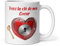 Générique Mug amour Voici la clé de mon coeur à offrir à n'importe quel occasion Noël Anniversaire fête ou tout simplement pour le plaisir d'offrir