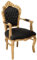 Biscottini Sessel, Holz, 105x63x60