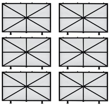 PUREBURG Federfilterkartuschen kompatibel mit Dolphin M200 M400 M500 und Nautilus CC Plus Roboter-Poolreiniger, ersetzt Teil 9991433-R4, 6er-Pack