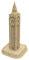 Hallisun 3D Holzpuzzle für Erwachsene, Elizabeth Tower Big Ben Holzarchitekturmodell, London Clock Tower Souvenir Holz DIY Mechanisches Set Spielzeug Wohnkultur Weihnachtsgeburtstagsgeschenk 61 Teile