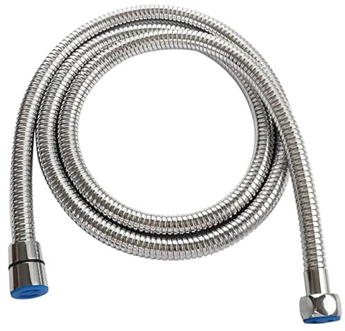 Remplacement de douche flexible Tuyau de douche à main Flexible en acier inoxydable, tuyau de pulvérisation de douche, tuyau d'extension de douche, Nickel brossé (1 pièces)