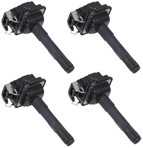 DZSQOSJB Zündspule Zündung Spulen FÜR VW FÜR Bora FÜR Golf IV FÜR Passat B5 058905105 Ersatz Zündspule Zündverteiler(4pcs)