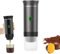 KWJNH Máquina de café expreso portátil, autocalentamiento de 4 a 6 minutos, cafetera portátil 3 en 1, carga de tiempo lento, 50 cápsulas, para una pequeña