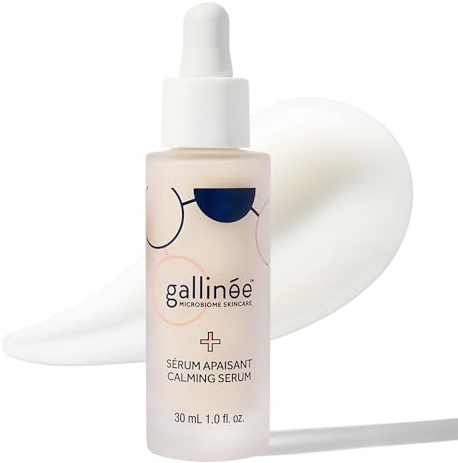 Gallinée - Calming Face Serum - Hydrating Serum to Reduce Redness & Itchness - With Marine Prebiotics, Probiotics, & Fermented Oats - Dermatologically Tested For Sensitive, Atopy-Prone Skin - 30ml