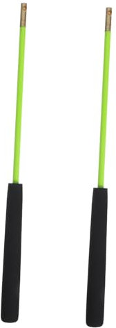 Abaodam 2pièces Bâtons Diabolo Antidérapants Avec Poignée Accessoires De Jonglage Plein Air Pour Adultes Pour Exercices Et Tricks