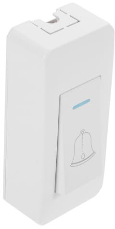 DIYEAH Wireless Door Chime Push to Exit Button for Home Wall Office Cabinet Door Replaces Traditional Doorbell Switch