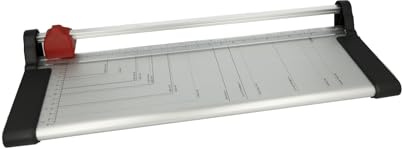 Westcott Papierschneider A3 | Rollenschneider Papierschneidemaschine für bis zu 10 Blatt | 44cm (16) Länge perfekt für A3 und kleinere Formate | E-160001 00
