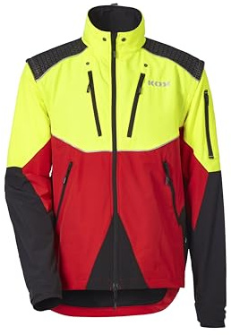 KOX Forstjacke Transform Stretch Rot/Gelb Größe 66/68 | | | Atmungsaktiv