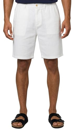 Tazzio Herren Leinen Shorts - Regular Fit mit elastischem Bund, Sommer-Look A212