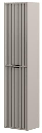 Vicco Hochschrank Ruford, Cashmere, 40 x 176 cm | mit 2 Türen, zur platzsparenden Aufbewahrung von Badutensilien geeignet