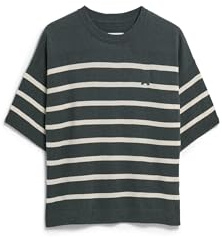 ARMEDANGELS Damen Strickshirt aus Leinen-Mix Stripe Relaxed Fit