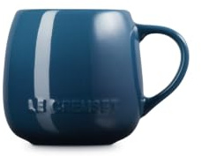 LE CREUSET Stoneware Coupe Mug Deep Teal