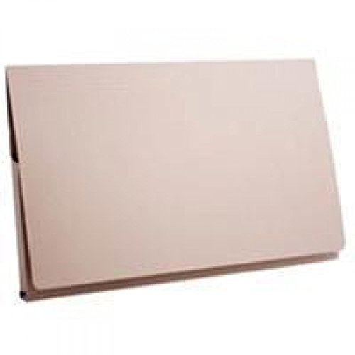 Guildhall Document Wallet Full Flap 315gsm Capacity 35mm Foolscap Buff Ref PW2-BUFZ [Pack 50]
