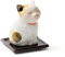 Shoyeido Brûleur d'encens – Petit Chat, Blanc