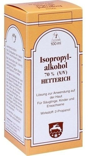 Isopropylalkohol Hetterich 70 % Lösung, 100 ml