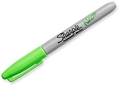 Sharpie Feine Spitze Permanent Marker – parent neon green
