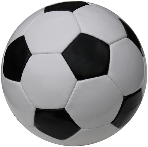 Boje Sport Fußball klassisch - TPU - Farbe: schwarz/weiß, Gr. 5 - maschinengenäht - ohne Werbeaufdruck