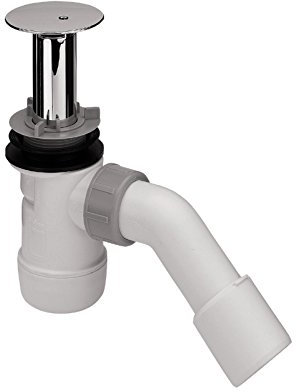Sanitop-Wingenroth 22610 3 Viega Ablaufgarnitur Douplex 52' für Brausewannen, verchromt 52 mm Ablaufloch | Duoplex