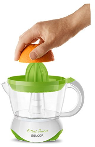 Sencor Spremiagrumi Elettrico Potente, 700ml - Estrattore di Succo di Limone, Arancia Automatico, Macchina per Succo d'Arancia, Spremi Frutta Elettrico, Verde, 40W, SCJ 1051GR