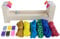 Craft County Adjustable Jig Bracelet Maker Pack Kit – 550 Paracord and Buckles Included – Wristband Maker Parachute Cord Weaving Braiding DIY Crafting Tool – Wooden Base