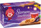 Teekanne Früchtetee STERNENLEUCHTEN mit Pflaumen- und Zimt Geschmack (20 Beutel je 2,5 Gramm / insg. 50 Gramm) WEIHNACHTEN HIGHLIGHT