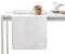 AmeliaHome Tischläufer 30x80 cm Lotuseffekt Wasserabweisend Blätter Ecru Gaia