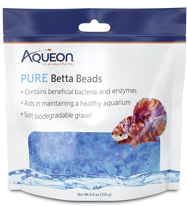 Aqueon Betta Beads Blau, 1 Beutel